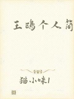 王鸥个人简介封面