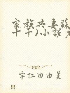 家族共妻苏苏(十千)小说免费