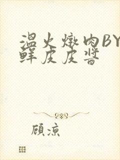 温火炖肉BY海鲜皮皮酱