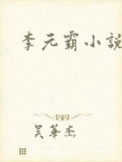 李元霸小说