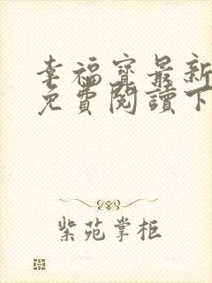 幸福宝最新章节免费阅读下载