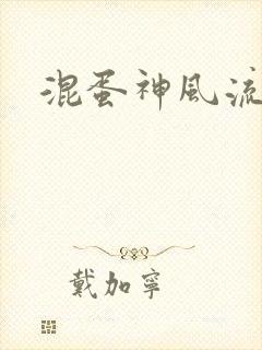 混蛋神风流史补