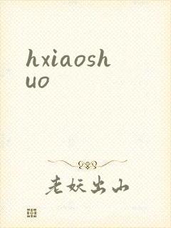 hxiaoshuo封面