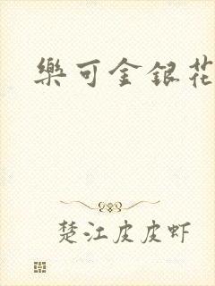 乐可金银花小说封面