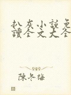 扒灰小说免费阅读全文大全封面