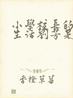 小学校长的幸福生活刘芳是谁