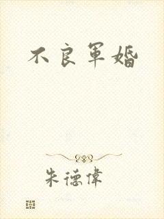 不良军婚封面