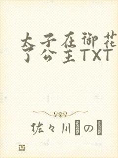 太子在御花园要了公主TXT封面