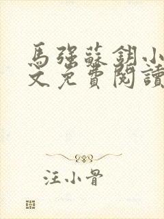 马强苏钥小说全文免费阅读最新章节