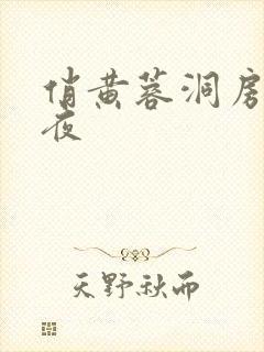 俏黄蓉洞房花烛夜封面