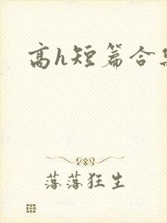 高h短篇合集封面