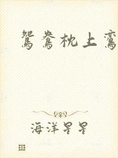 鸳鸯枕上鸾凤颠