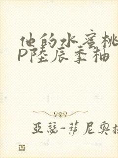 他的水蜜桃POP陆辰季柚封面