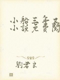 小船三年又三年小说免费阅读封面