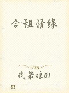 合租情缘封面