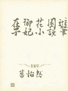 在御花园进入太子妃小说笔趣阁