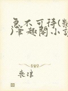 急不可待(糙汉)笔趣阁小说内容