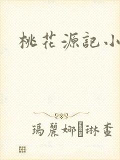 桃花源记小说封面