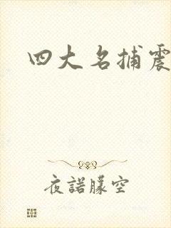 四大名捕震关东