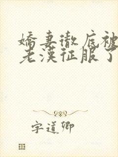 娇妻彻底被门卫老汉征服了封面