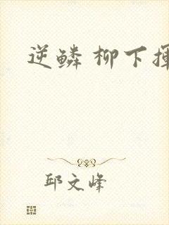 逆鳞 柳下挥封面