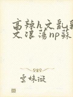 高辣h文乱乳h文浪荡np苏夏