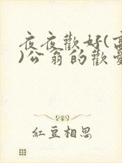 夜夜欢好(高h)公翁的欢爱h