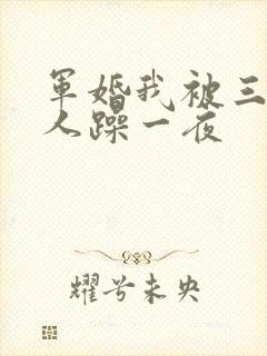 军婚我被三个男人躁一夜封面