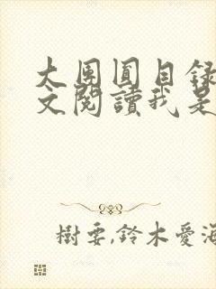 大团圆目录及全文阅读我是工人