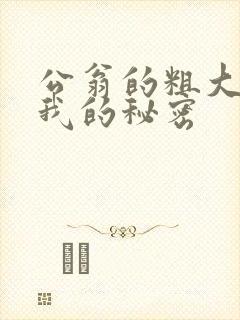 公翁的粗大放进我的秘密