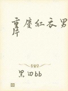 重庆红衣男孩图片封面