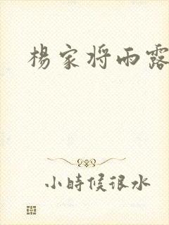 杨家将雨露均沾