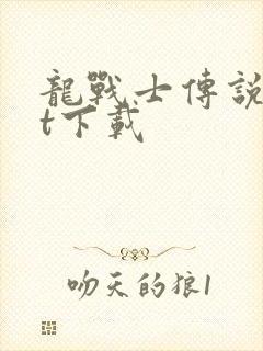 龙战士传说txt下载