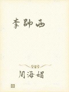 李帅西封面