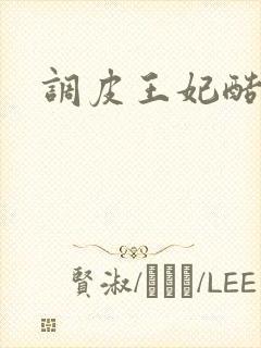 调皮王妃酷王爷