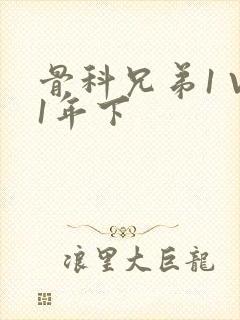 骨科兄弟1 V1年下