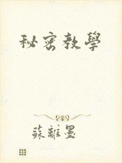 秘密教学