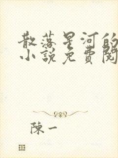 散落星河的记忆小说免费阅读全文