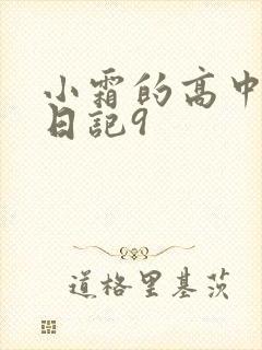 小霜的高中成长日记9