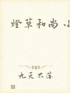 灯草和尚 小说封面