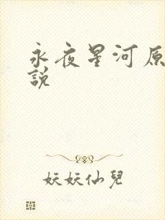 永夜星河原著小说封面
