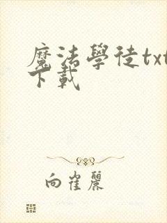 魔法学徒txt下载