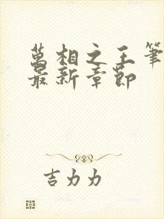 万相之王笔趣阁最新章节