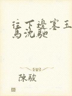 往下边塞玉器骑马沈驰