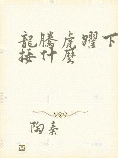 龙腾虎跃下一句接什么