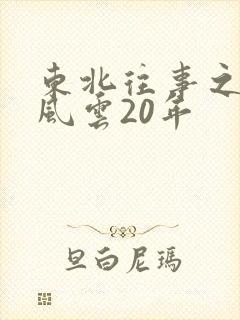 东北往事之黑道风云20年
