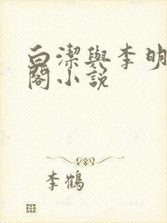 白洁与李明笔趣阁小说