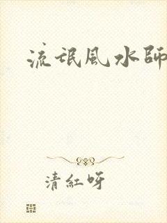 流氓风水师封面