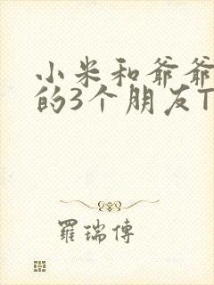 小米和爷爷和他的3个朋友TXT封面