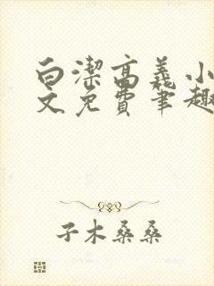 白洁高义小说全文免费笔趣阁阅读高